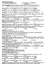 Ôn tập học kì 1 - Năm học 2016 môn Hóa 11 - Trường THPT chuyên Bảo Lộc